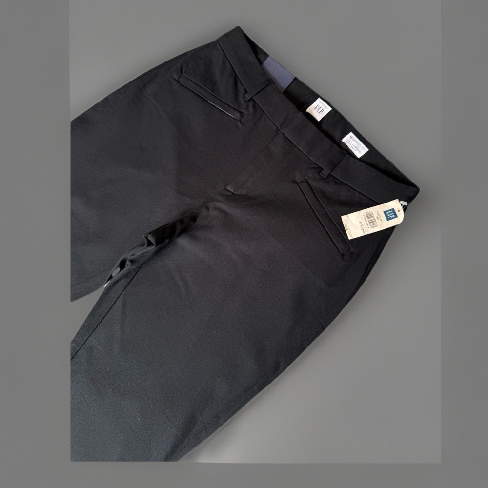 NWT Gap Curvy Signature Skinny Ankle Black Pants Womens Size 10 - Picture 2 of 8